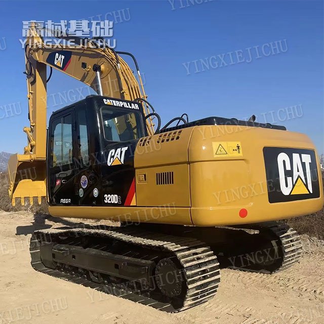 Fast Power Response Automatic Speed Regulation Impact Resistance Caterpillar 320D Excavator