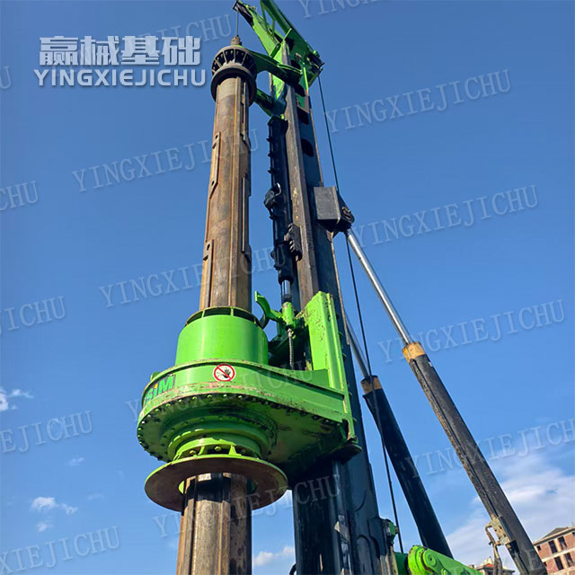 Strong Power Wide Adaptability Quick Action Response TYSIM KR60 Rotary Drill Rig