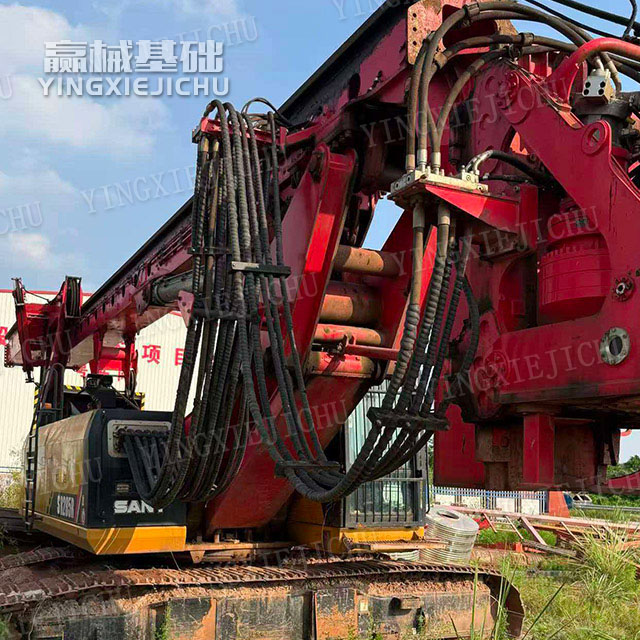 High‑efficiency soil unloading Reinforcement of key structures SR285 Rotary Drill Rig