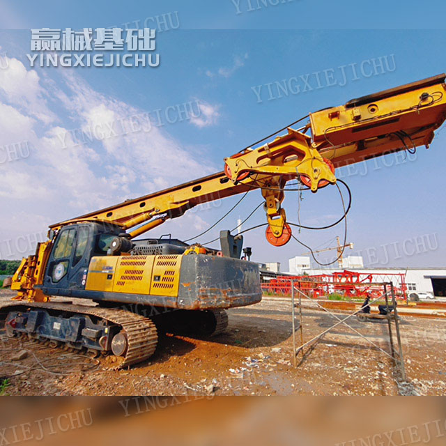 Automatic soil dumping Dynamic stability High torque deep pile XR160 Rotary Drill Rig