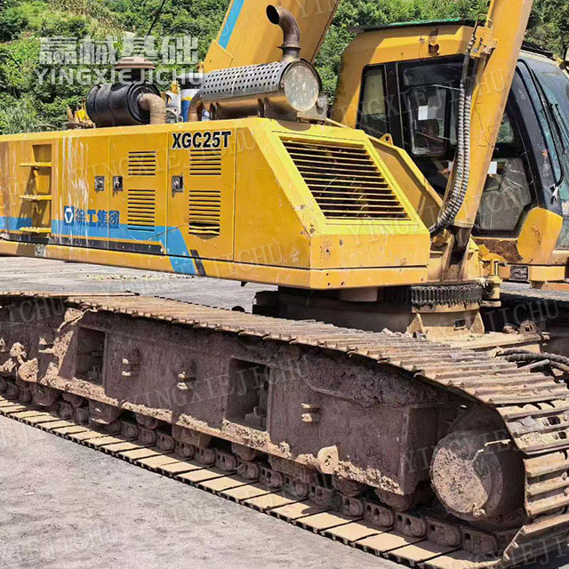 High construction efficiency Multi mode energy-saving control XCMG XGC20t Crawler Crane