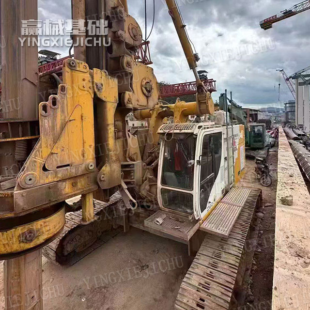 Reliable power Structural reinforcement Quick action response BG26 Rotary Drill Rig