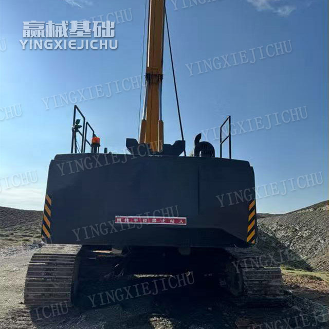 Automatic hole alignment High overall efficiency XR280D Rotary drilling rig