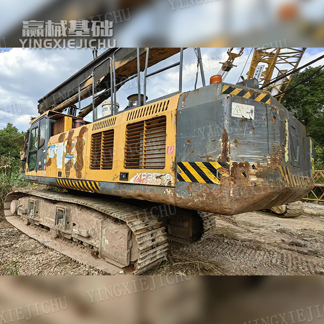 Fuel Economy Efficient Hydraulics Improve Construction Accuracy XR220 Rotary Drill Rig