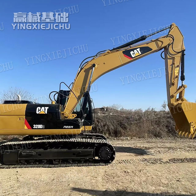 Fast Power Response Automatic Speed Regulation Impact Resistance Caterpillar 320D Excavator