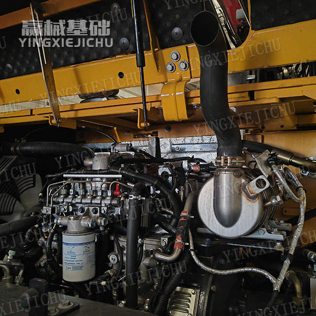 Dual motor power head Anti torsion and anti impact YCR40 Rotary Drill Rig
