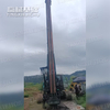 Compact Structure Preventing Tooth Damage Load Sensitive Hydraulic SWDM150 Rotary Drill Rig
