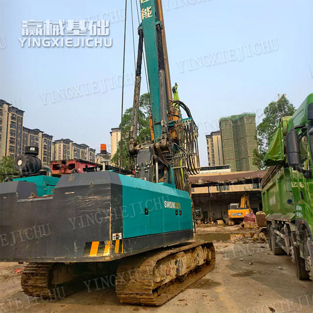 Convenient transit‑site movement Improve construction accuracy SWDM160 Rotary Drill Rig