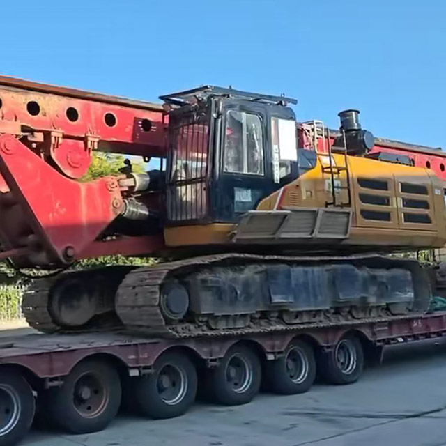 Smooth combined movements Strong adaptability to working conditions SR285 Rotary Drill Rig