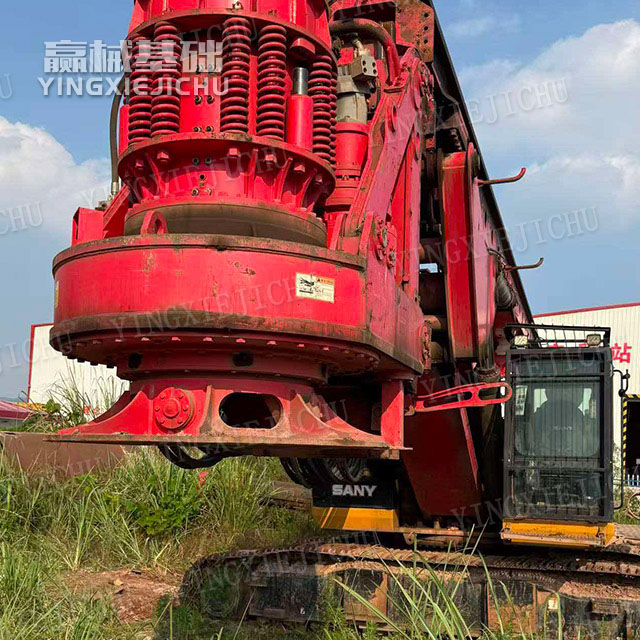 High‑efficiency soil unloading Reinforcement of key structures SR285 Rotary Drill Rig