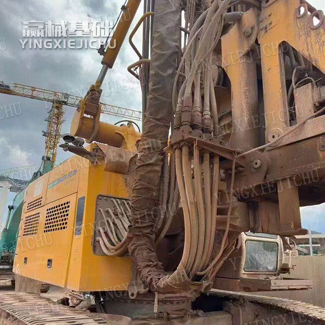Reliable power Structural reinforcement Quick action response BG26 Rotary Drill Rig