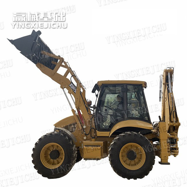 Efficient Long-distance Mobility Mature Hydraulic TOPONE TBL388H Wheeled Backhoe Loader