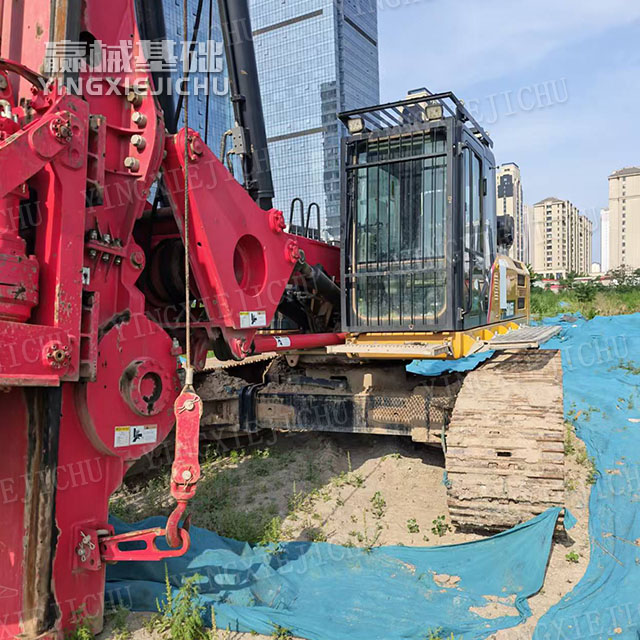 Impact Resistance Improve Efficiency Durable Structure SR155-C10 Rotary Drill Rig