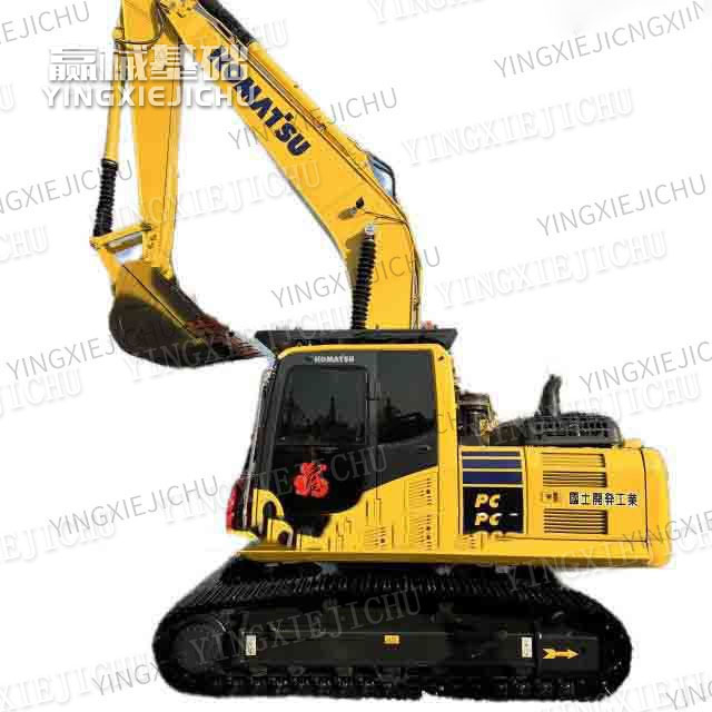 Quick Hydraulic Response High Resale Value Low Noise Komatsu PC200 Excavator