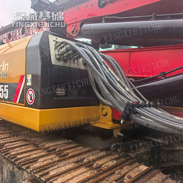 Convenient transit‑site movement Improve construction accuracy SR155 Rotary Drill Rig