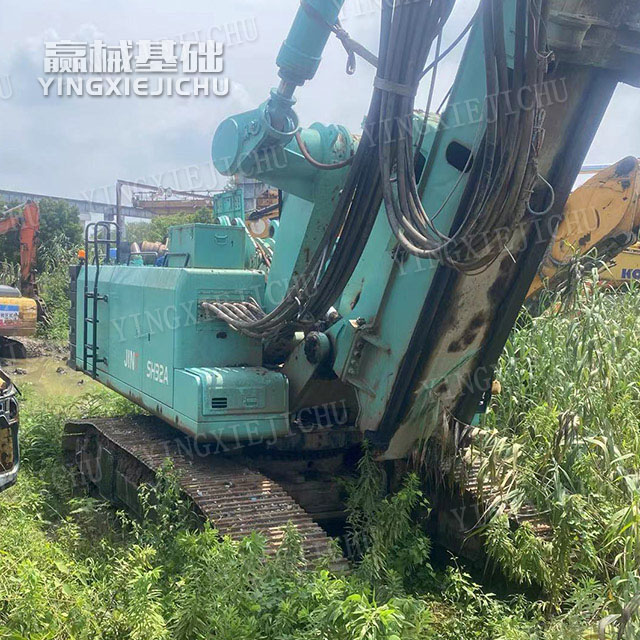 High perpendicularity of borehole Intelligent electronic control SH32A Rotary Drill Rig