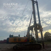Centralized lubrication Impact resistance Smooth combined movements XR220D Rotary Drill Rig
