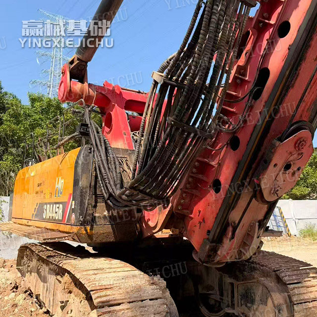 All‑round Adaptability Strong stability Stable hole-forming quality SR445 Rotary Drill Rig