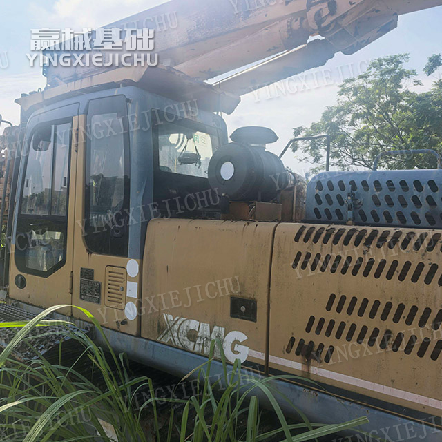 Reinforcement of key structures Automatic hole alignment XR150 III Rotary Drill Rig