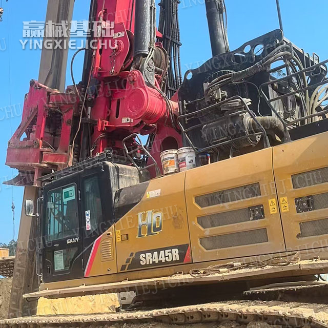 Ultra-deep hole forming Fatigue resistance design SR445 Rotary Drill Rig