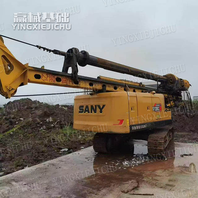 Fast drilling speed Multiple formation adaptability SR135 Rotary Drill Rig