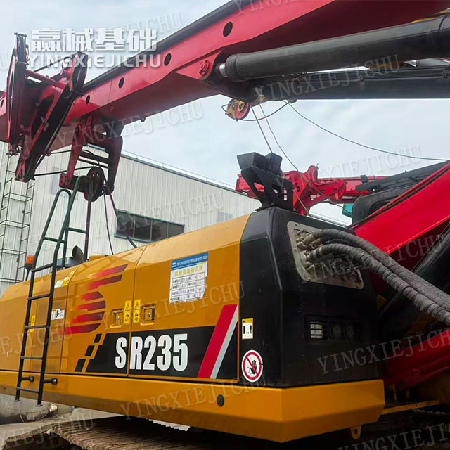 Highly adaptable Strong construction capability Sr235 Rotary Drill Rig