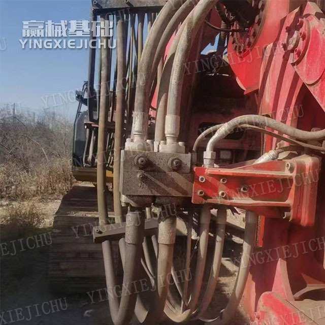Fast hole forming Durable structure Quick action response SR215 Rotary Drill Rig