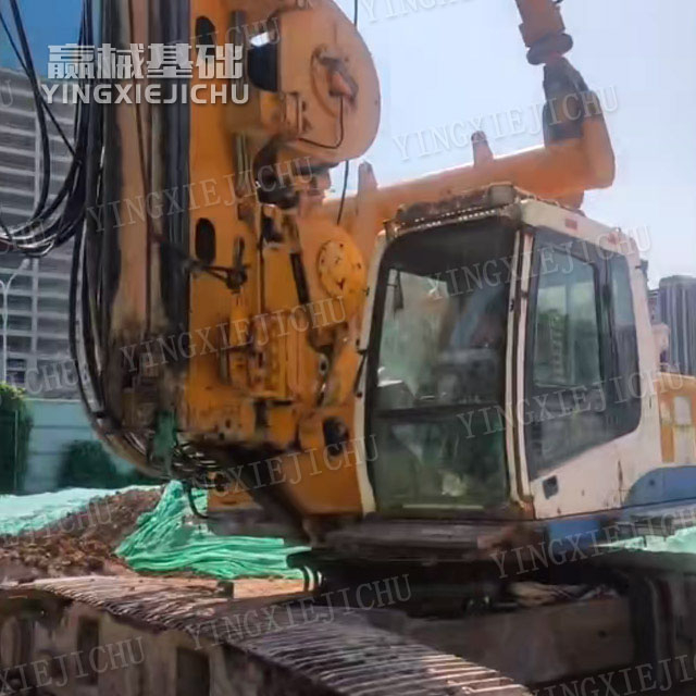 Convenient transit‑site movement Construction in complex terrain BG25 Rotary Drill Rig
