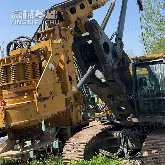 High‑efficiency soil unloading Improve construction safety XR160es Rotary Drill Rig
