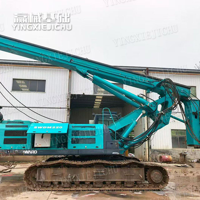 Fuel economy Improve construction safety High‑power power reserve SWDM220 Rotary drill rig