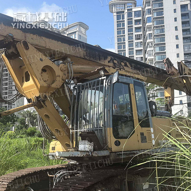 Reinforcement of key structures Automatic hole alignment XR150 III Rotary Drill Rig