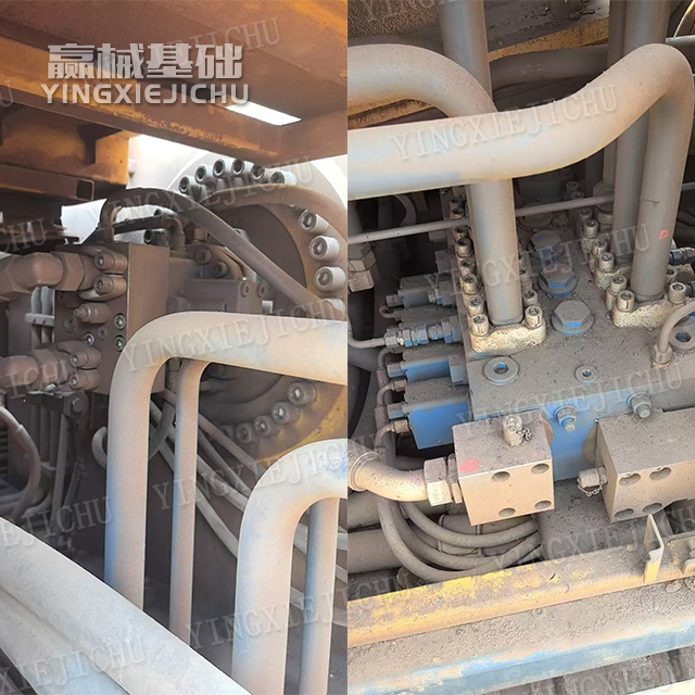 Powerful performance High torque deep pile XR360 Rotary Drill Rig