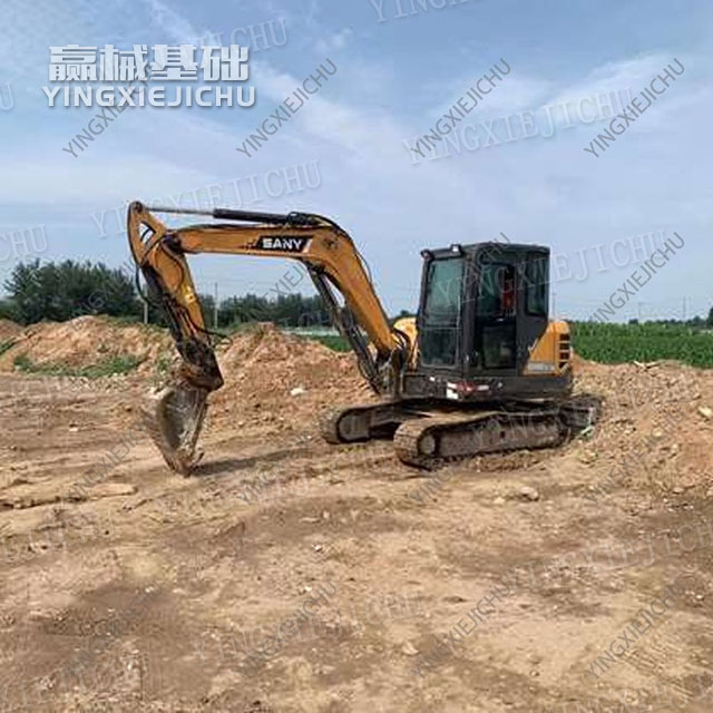 Durable structure and easy maintenance Powerful performance SANY SY75C Excavator