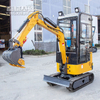 Extremely Low Failure Rate Multi-purpose Machine Rubber Track Hengwang HW-10 Excavator