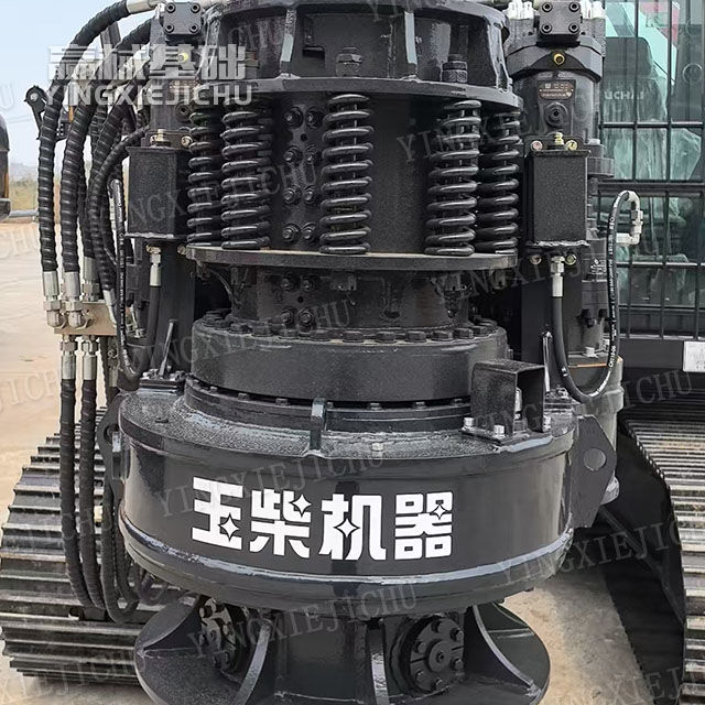 Powerful And Energetic High Speed Slag Removal From Soft Soil YCR90 Rotary Drill Rig