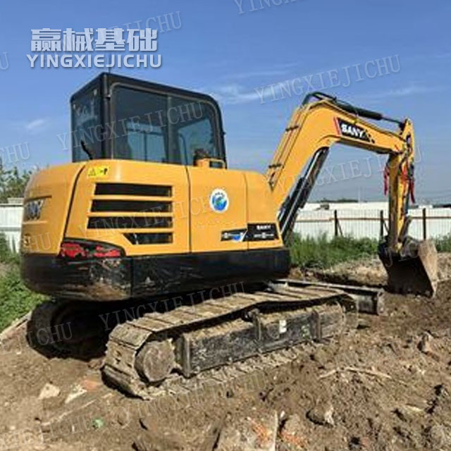 Fast Hydraulic Response Turbocharging Fast Action Response SANY SY55C Excavator