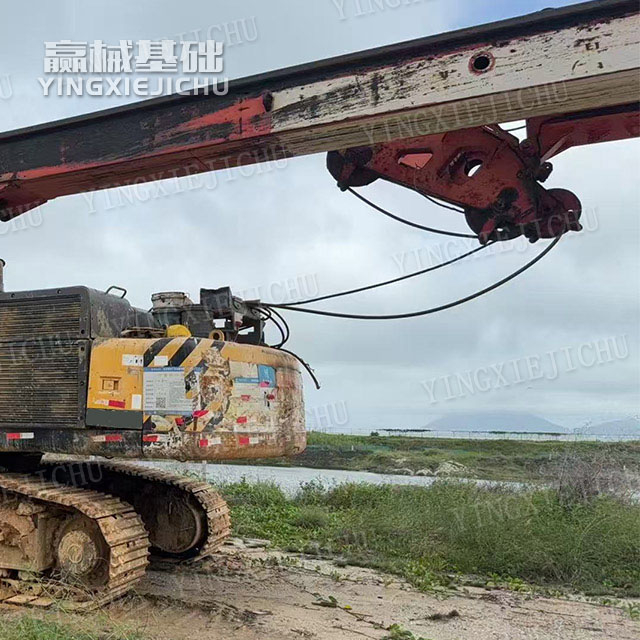 High torque deep pile Strong stability Impact resistance SR280 Rotary drilling rig