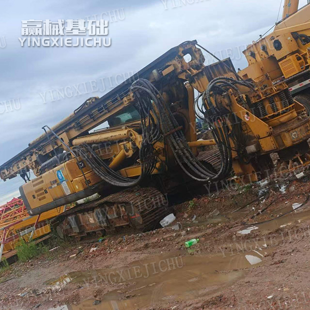 Dynamic stability Wide adaptability High loop efficiency XR160 Rotary Drill Rig