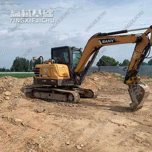 Durable structure and easy maintenance Powerful performance SANY SY75C Excavator